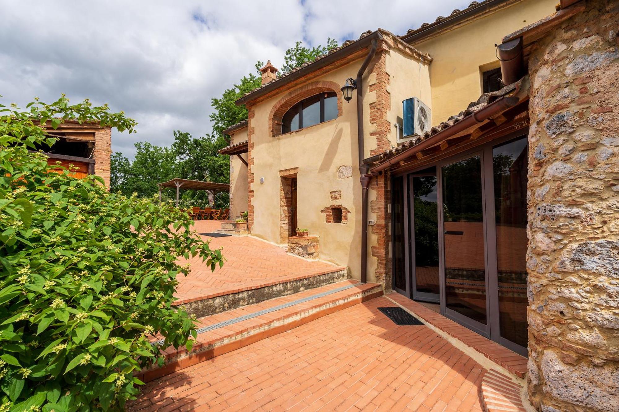 Villa Antico Podere Rota Sovicille Eksteriør billede