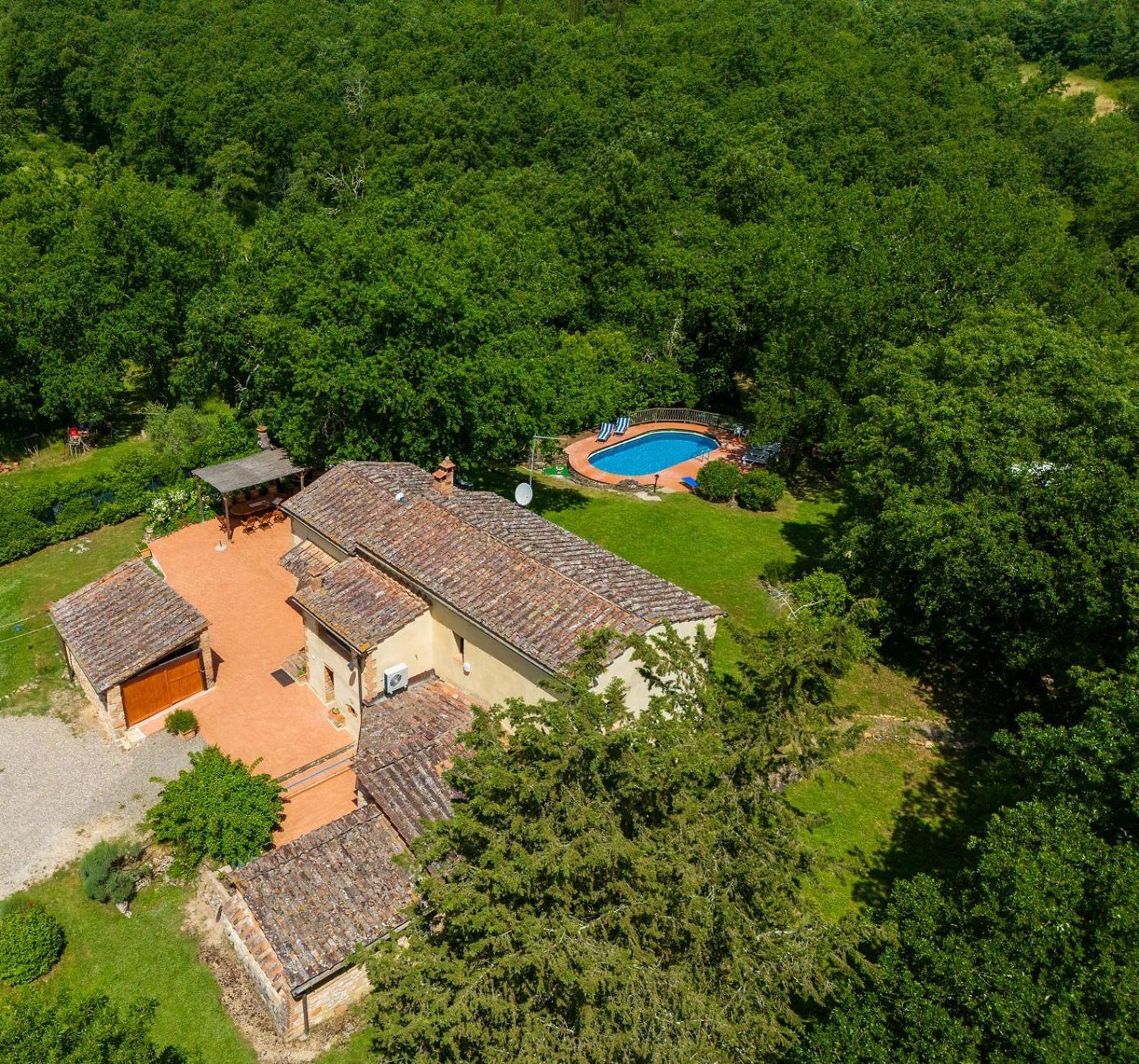 Villa Antico Podere Rota Sovicille Eksteriør billede
